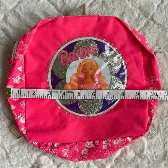 Barbie | Vintage Retro Pink Mini Backpack - Picture 4 of 14